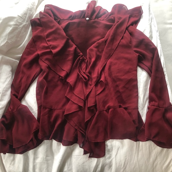 Ruffled top - Picture 2 of 2